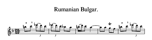 [Thumbnail: A.1. Rumanian Bulgar.]